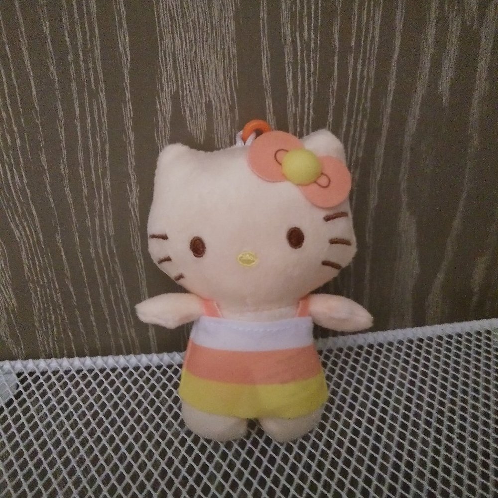 Recently Opened Hello Kitty Plush Keychain